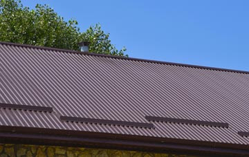 typical Washington Village corrugated roof uses